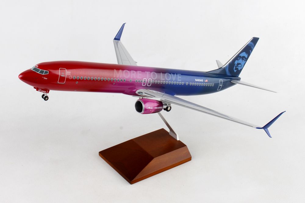SkyMarks Supreme 1/100 Alaska Airlines 737-900 More to Love