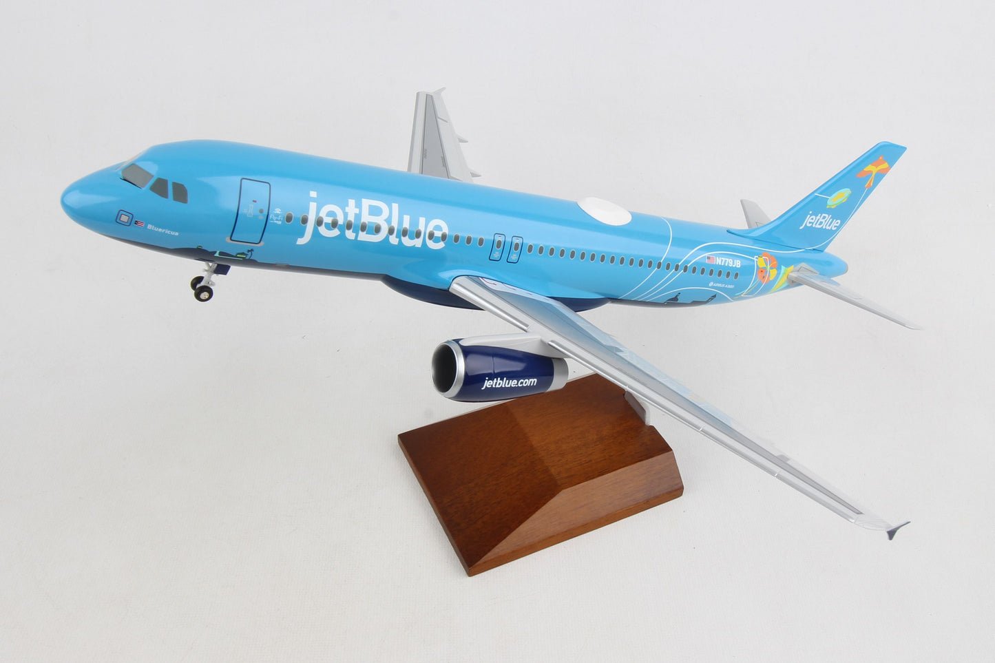 SkyMarks Supreme 1/100 jetBlue A320 Bluericua