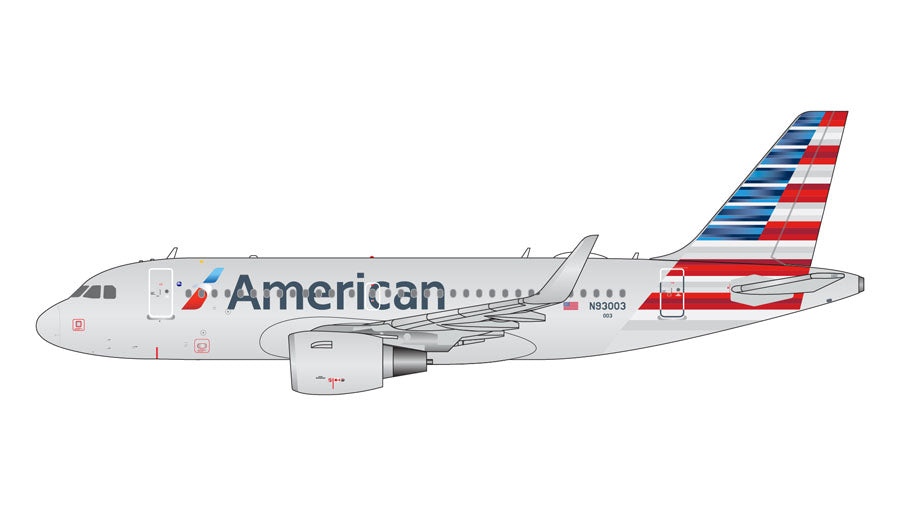 GeminiJets 1/400 American Airlines A319