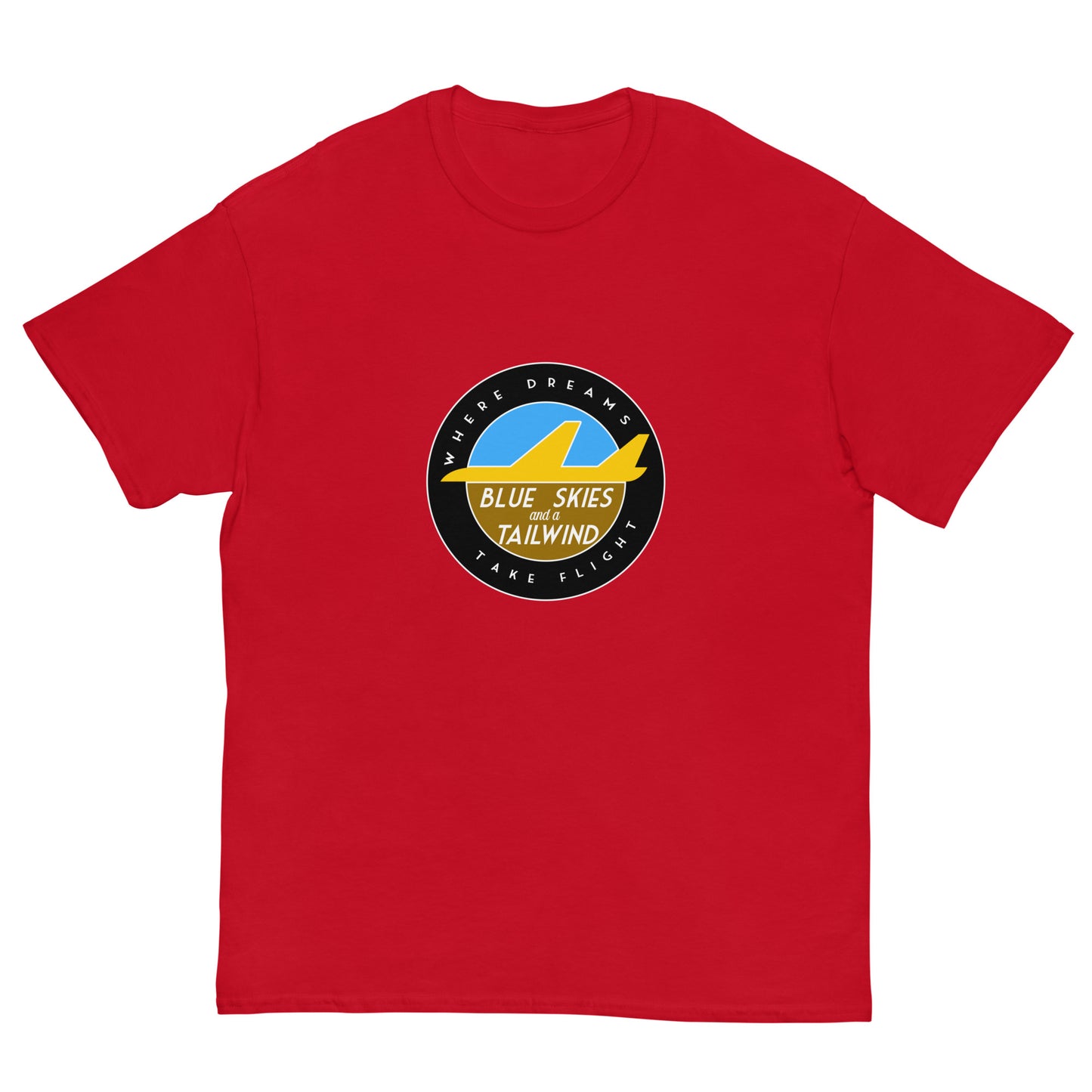 Blue Skies and a Tailwind Men's classic tee