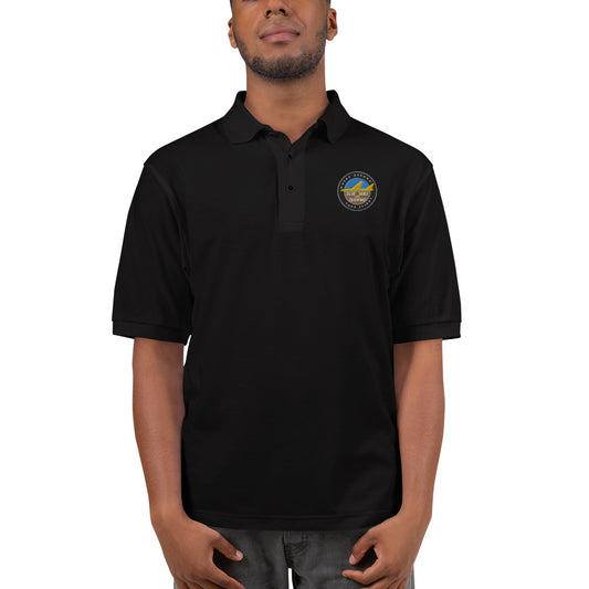 Blue Skies and a Tailwind Men's Premium Polo