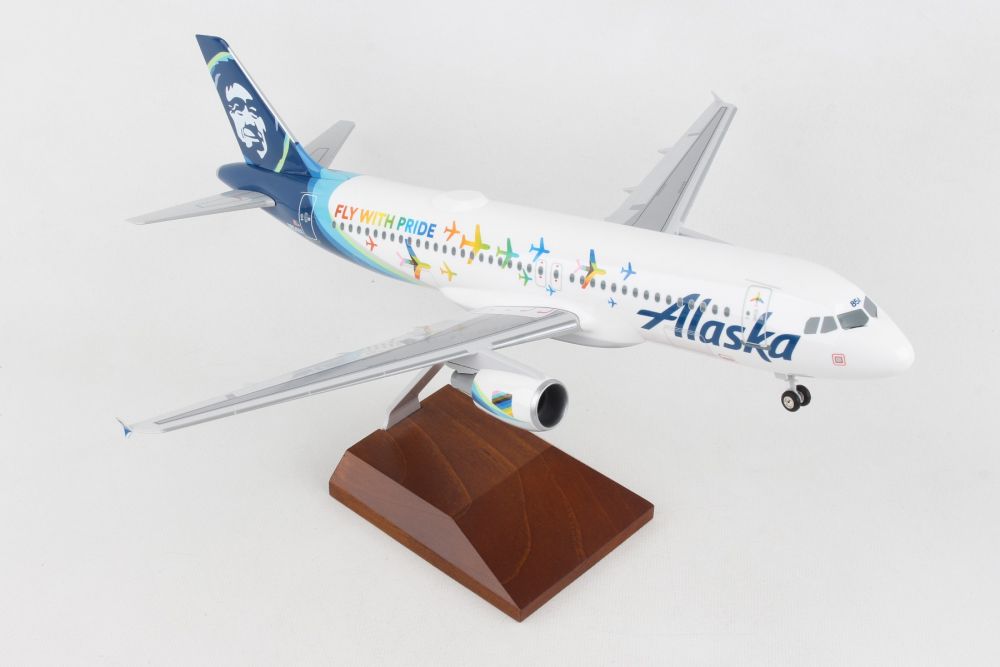 SkyMarks Supreme 1/100 Alaska Airlines A320 Pride
